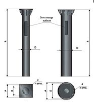 Закладная для опоры Alfresco ОПА4-d290-М12-1,0 картинка 